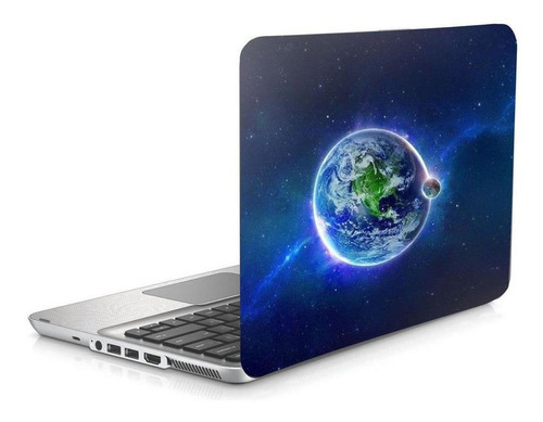 Skin Adesivo Protetor Para Notebook 15 Wide Planeta Terra D1