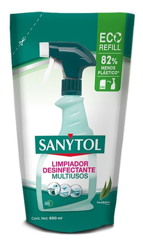 Limpiador Desinfectante Multiusos Sanytol Doypack 650ml