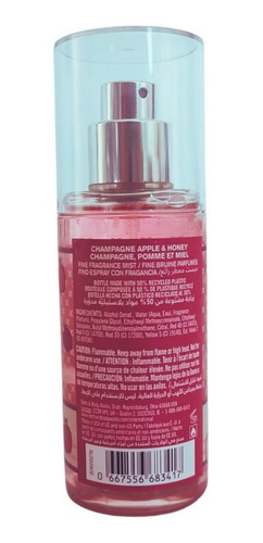 Body Mist Bath And Body Works Champagne Apple Honey Unisex