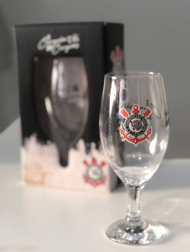 Taça Windsor 330ml Clubes Campeão Dos Campeões - Corinthians Cor Transparente