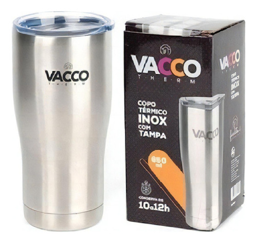 Copo Inox Térmico Com Tampa Estilo Americano Viagem Café Ch