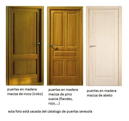 Imagen 4 de 9 de Puerta De Madera Maciza De 80cm X 2mts 2 Cuarterones