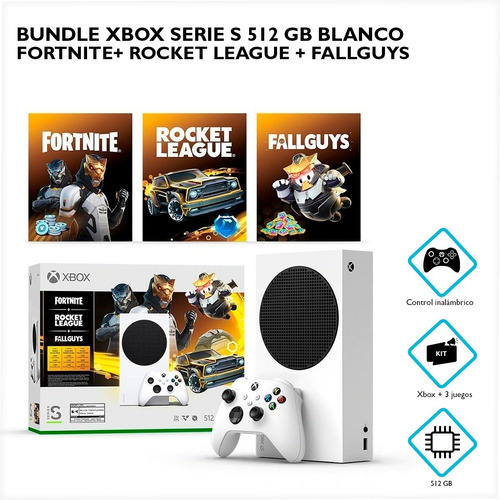 Imagen 3 de 12 de Microsoft Xbox Series S 512GB Gilded Hunter Bundle color blanco