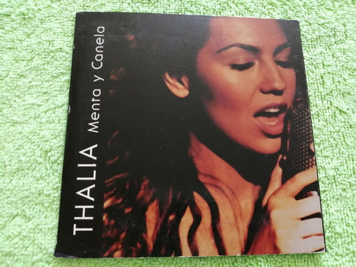 Eam Cd Maxi Single Thalia Menta Y Canela 2000 Promocional