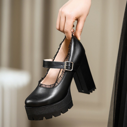 Shaoke Zapatos Impermeables De Mujer Con Cordones Y