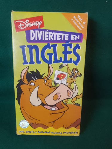 Pelicula Divertite En Ingles 4 Disney Vhs
