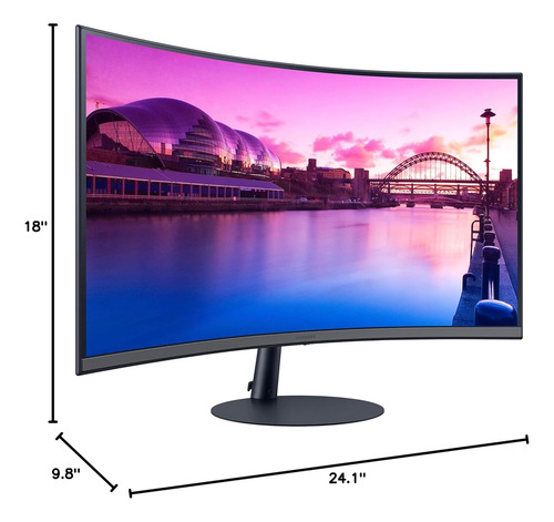 Samsung 27-inch S39c Series Fhd Curved Gaming Monitor, 75...