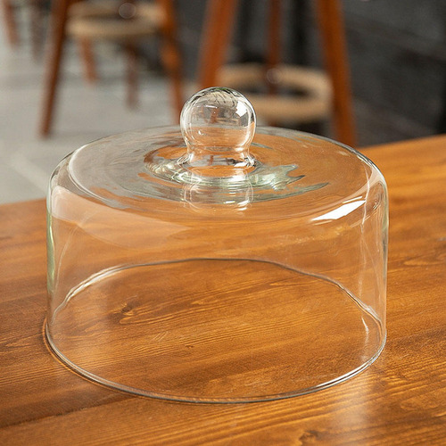 Soporte De Postre De Cristal Para Tartas, 210 Mm