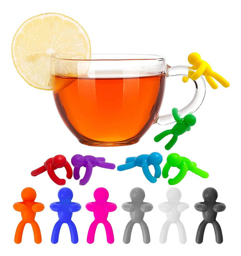 Q Marcadores De Bebidas De Silicona Marcadores De Bebidas