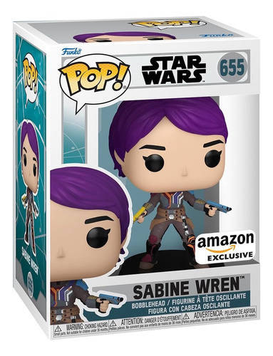 ¡funko Pop! Ahsoka Sabine Wren De Star Wars 655