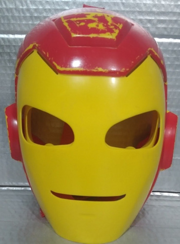 Mascara Infantil Iron Man Hasbro 2010 Usada