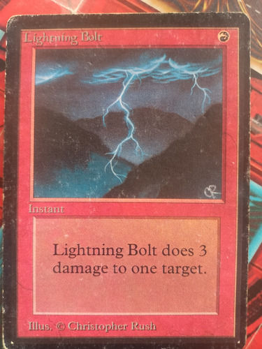 Lightning Bolt - Limited Edition Beta