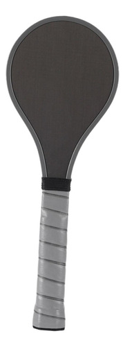 Raqueta De Pickleball De Fibra De Carbono Con Gris Plateado