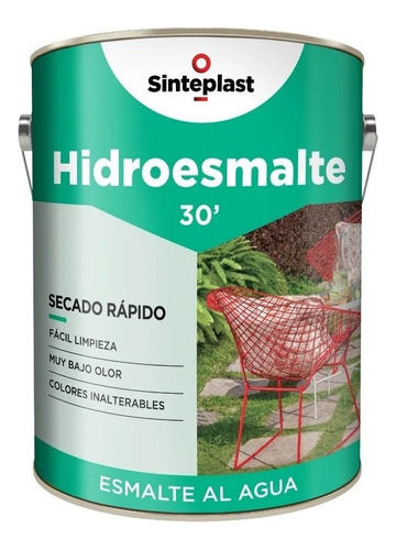 Hidroesmalte 30´ Fondo Universal Al Agua Sinteplast X 4 L Mm