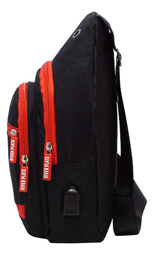 Imagen 3 de 7 de Mochila Bolso Cruzado River Plate