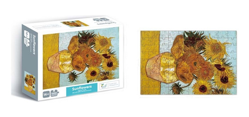 Rompecabezas Puzzle 1000 Piezas Girasoles Pintura Van Gogh 