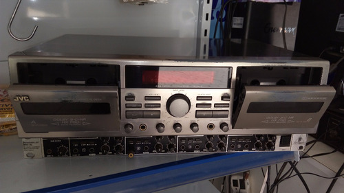 Tape Deck Duplo Jvc Td W709
