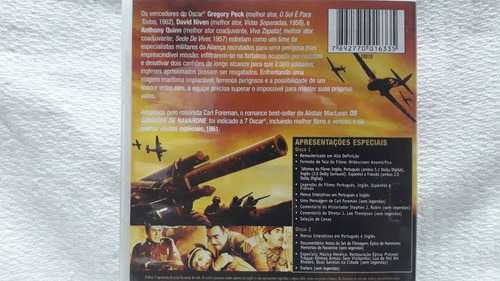 Dvd Os Canhões De Navarone Duplo (Usado)