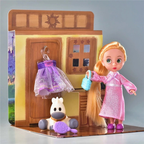 Set Rapunzel Mini Princesas Disney Angel Sweet