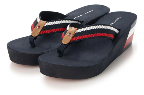 Sandalias Cuña Tommy Hifiger 6464dw5