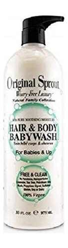 Original Sprout Hair And Body Baby Wash Organic Vegan Baby S