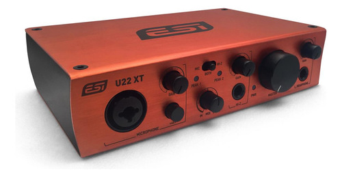 Placa Audio Interface Externa Usb Esi U22xt 2 X 2