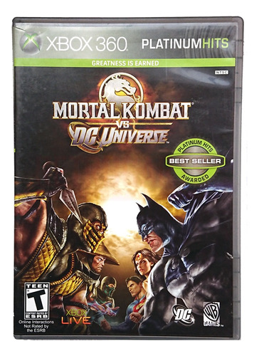 Mortal Kombat Vs Dc Xbox 360