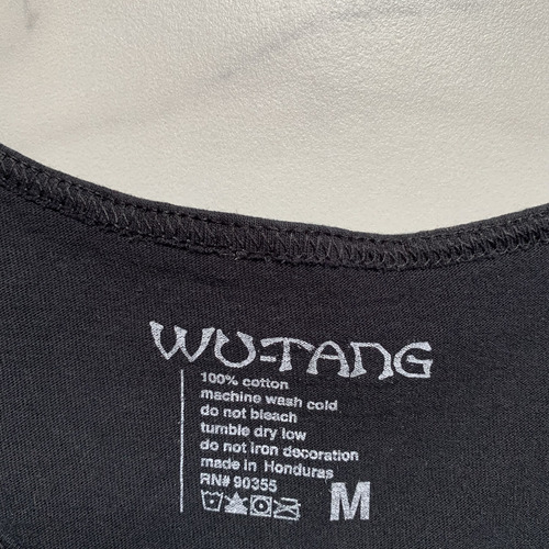 Playera Tank Top Wu Tang Clan Talla M Future Vector Logo (Usado)