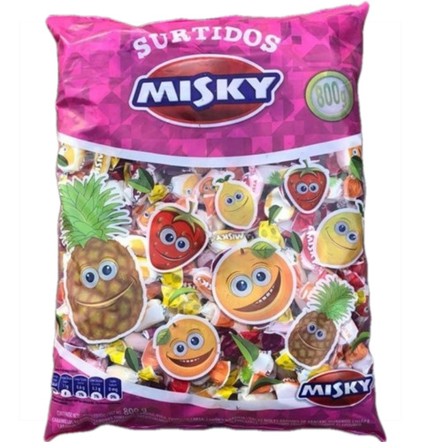 Caramelo Masticable Misky X800g