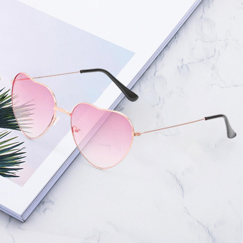 , Xy 2pcs Heart Shaped Gafas De Sol Mujer