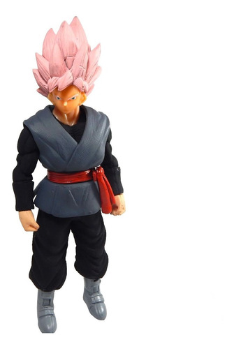 Black Goku Figura Dragon Ball Super Sayayin Dios Luz 25cm