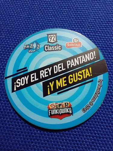 Tazos 2013 Super Funki Punky Classic #92 Ruff (Usado)