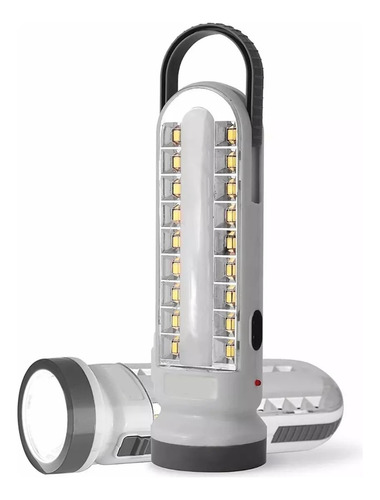 Lampara De Emergencia Bateria Recargable Luz Led Portatil 