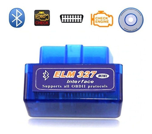 Escaner Elm327 Automotriz Vehicular Bluetooth Obd2 Carro