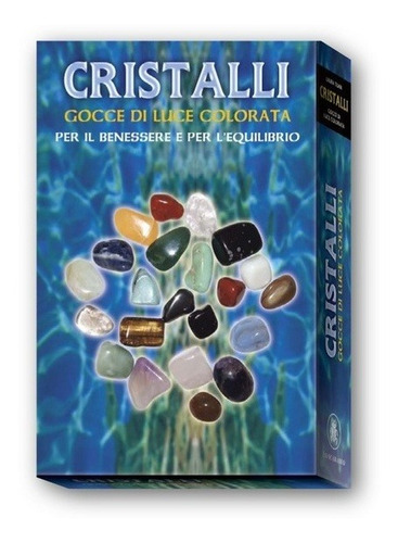 Crystals Drops Colored Light (libro + Runas), Lo Scarabeo
