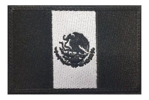  Parche Mexico Luto Bordado Personalizado Escudo Militar