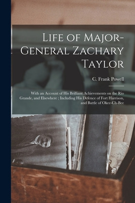 Libro Life Of Major-general Zachary Taylor: With An Accou...