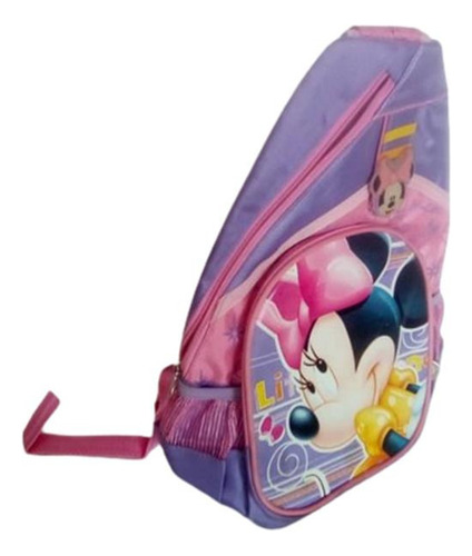 Bolso Morral Colegio Niñas Minie Mouse 38x30x11cm
