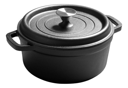 Horno Holandés De Hierro Fundido Resistente De Doble 20cm