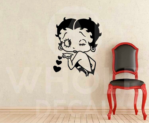 Vinilo De Pared Betty Bob Vinilo De Corte Decal