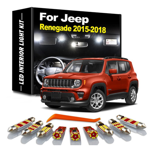 Kit Led Interior Canbus Jeep Renegade 2015 - 2020