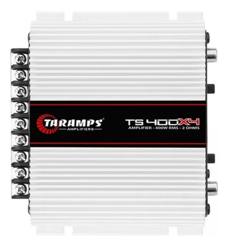  Amplificador 4 Cn 100w Rms 2ohms Ts400 Taramps (Recondicionado)