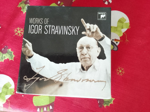 Works Of Igor Stravinsky 22 Cds Sony Music