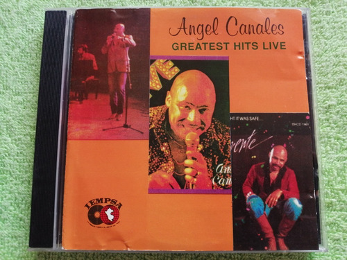 Eam Cd Angel Canales Greatest Hits Live 1994 Exitos En Vivo