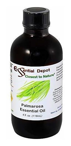 Aromaterapia Aceites - Palmarosa Essential Oil - 4 Oz - Gc/m