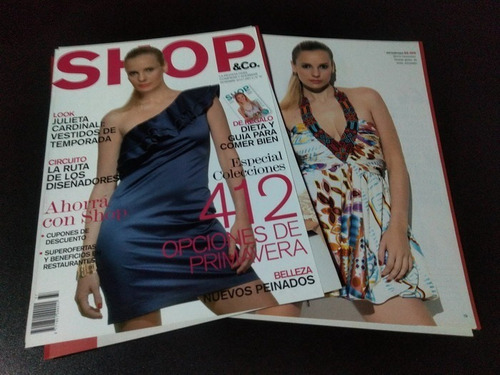 Julieta Cardinali * Tapa Y Nota Revista Shop & Co. 37 * 2010