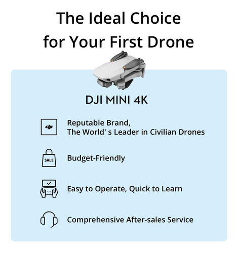 Dji Mini 4k, Drone With 4k Uhd Camera For Adults, Under 2...