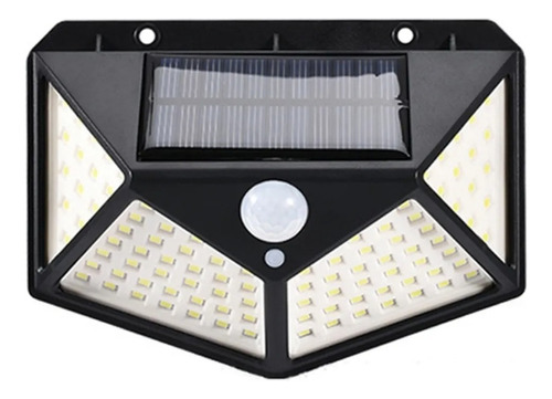 Lámpara 40 Led Solar Sensor Movimiento 3 Modos Luz Camino