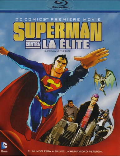 Superman Contra La Elite Dc Comics Pelicula Blu-ray