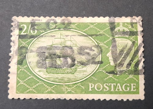 Sello Postal Gran Bretaña - Iconos Nacionales 1951
